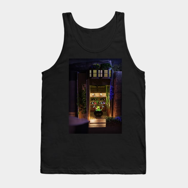 Book diorama - cauldron boil me Tank Top by vixfx